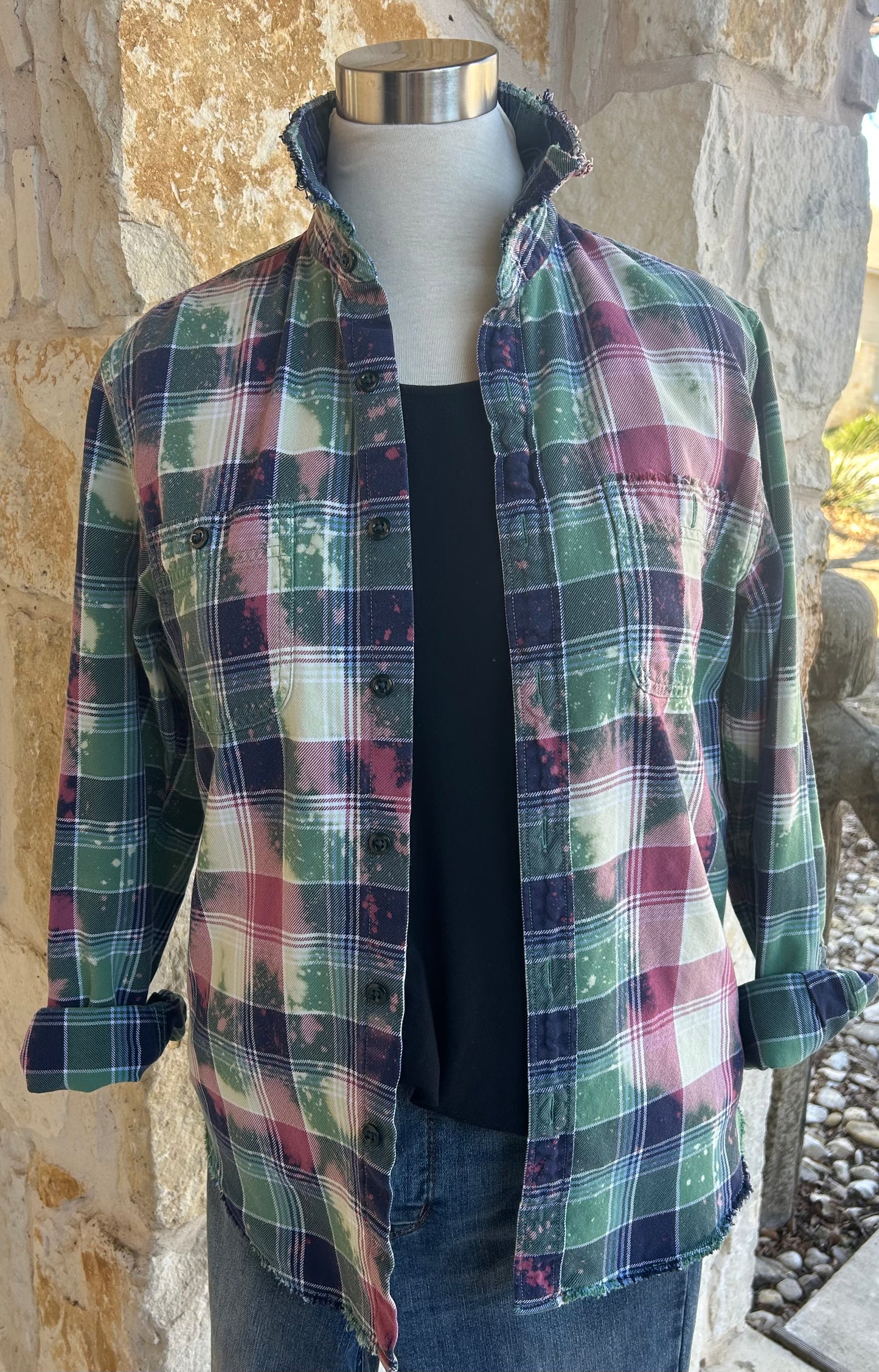 Custom Distressed Shamrock Shirt