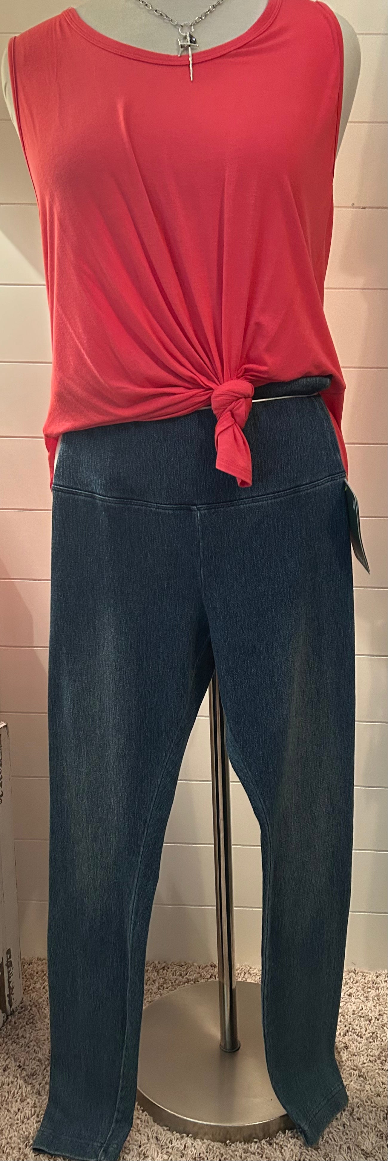 Lysse Mid Wash Denim Pull-On Jean