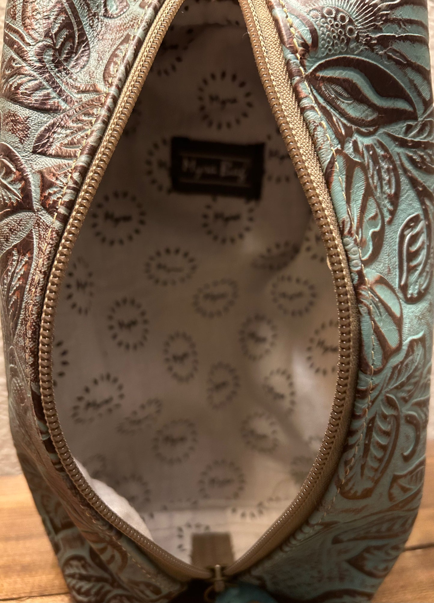 Myra Blue Canopy Toiletry Bag