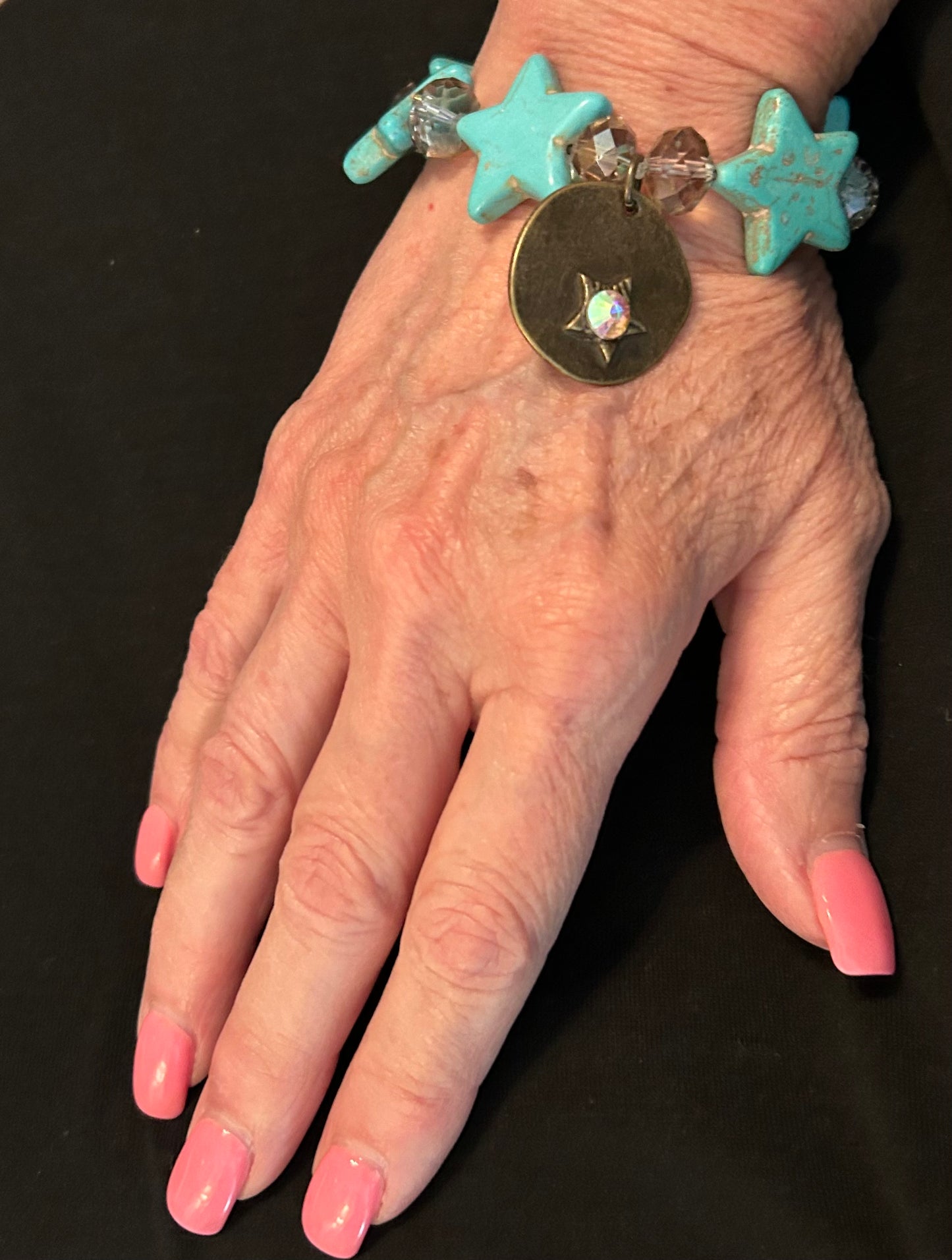 Star Bar Turquoise Star Bracelet
