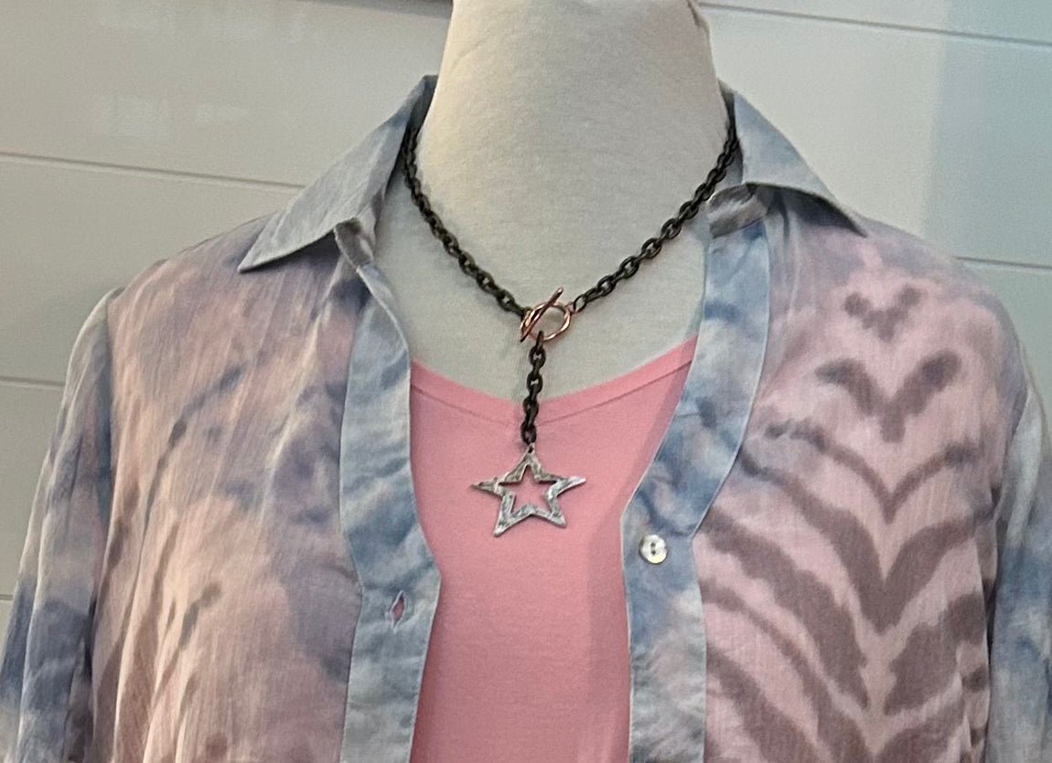 L&F Bronze Star Necklace