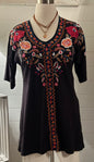 Caite Embroidered Tunic