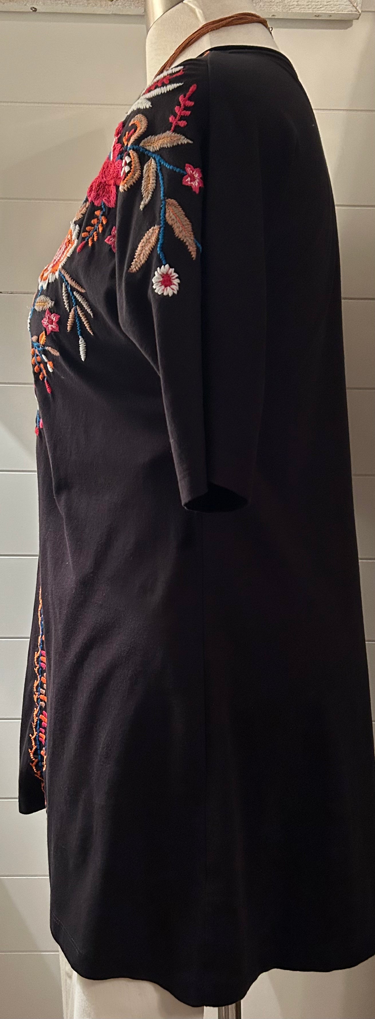 Caite Embroidered Tunic
