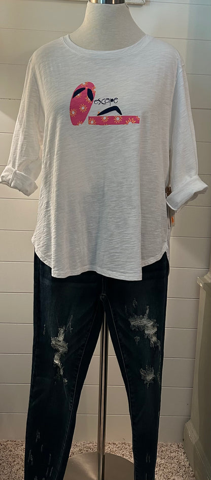 Escape Flip Flop Tee