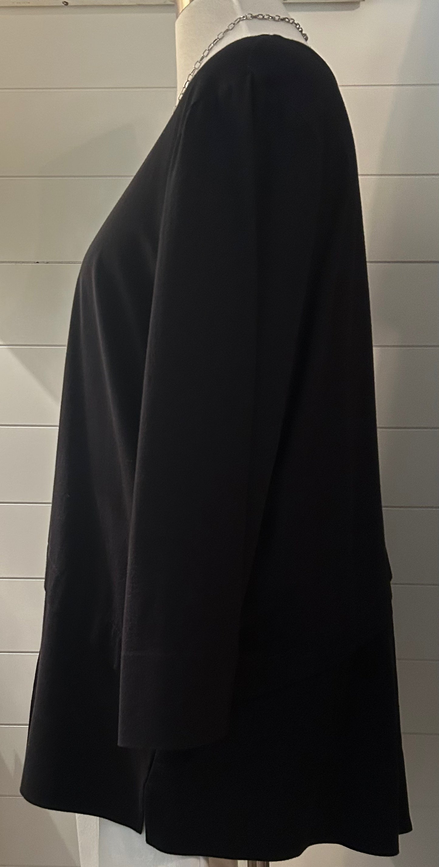Habitat Black Deep Hem Tunic