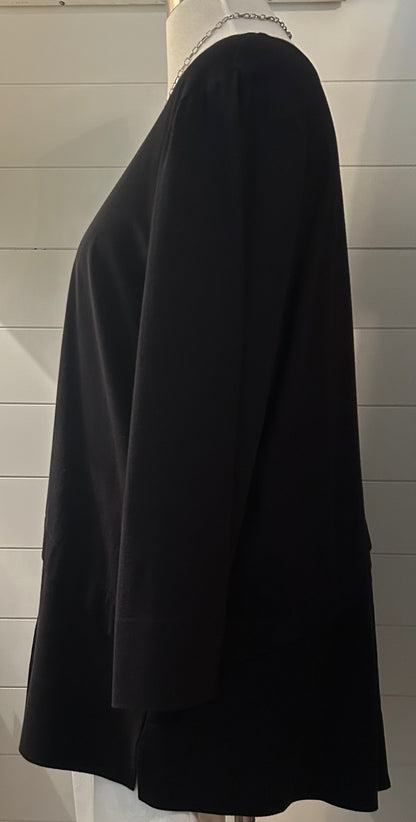 Habitat Black Deep Hem Tunic